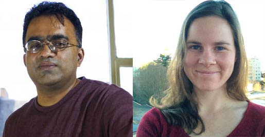 Suresh Fernando and Emily McGill